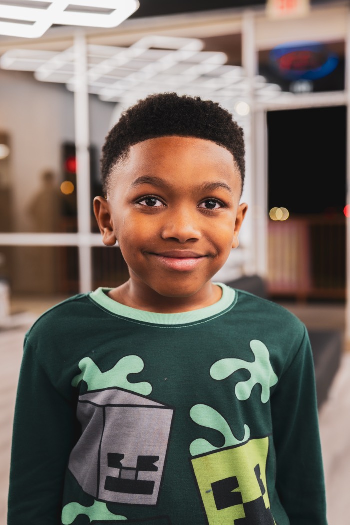Kids cut at Kongo Barbershop